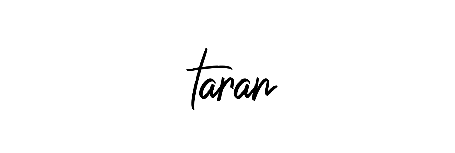 Signature of -----------taran