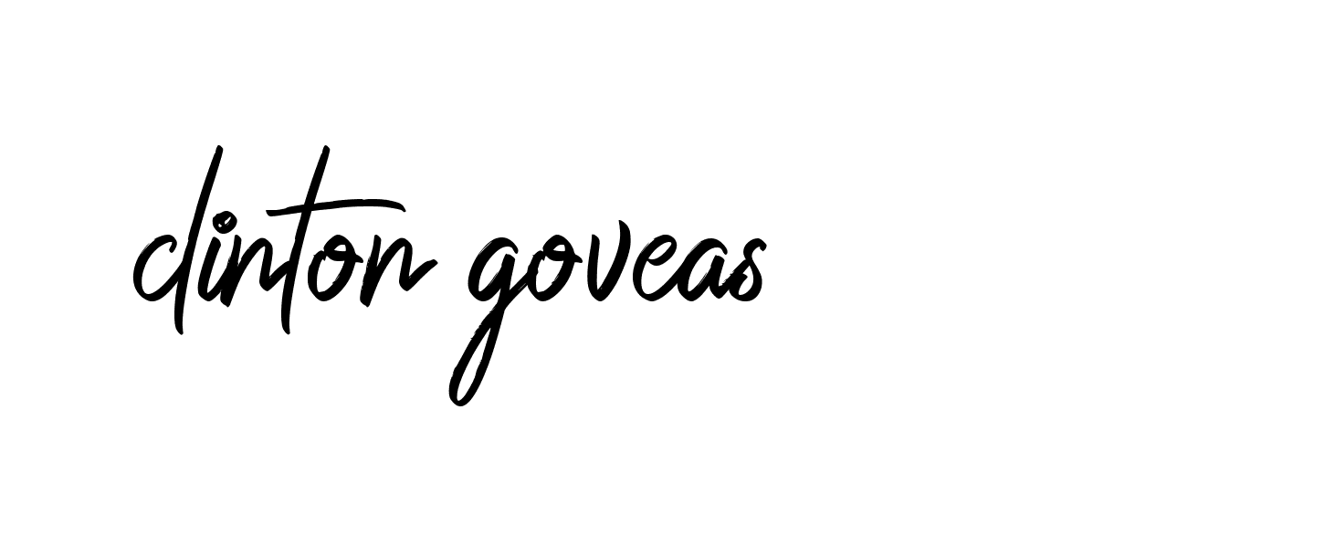 Signature of -clinton-goveas