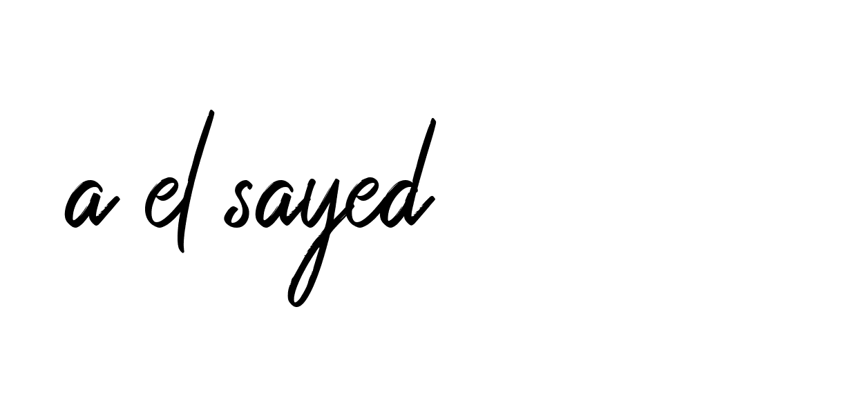 Signature of a-el-sayed