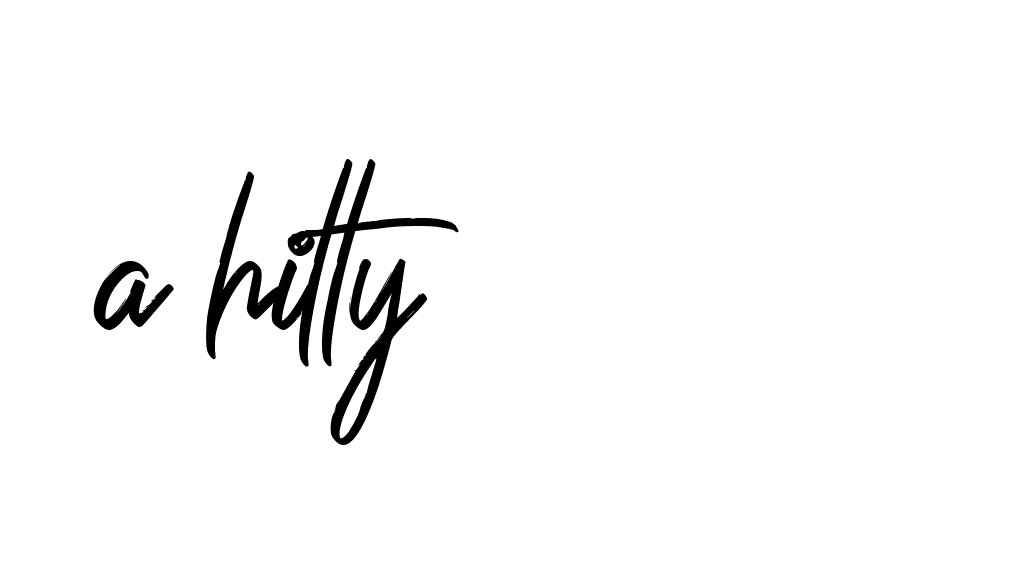 Signature of a-hilty