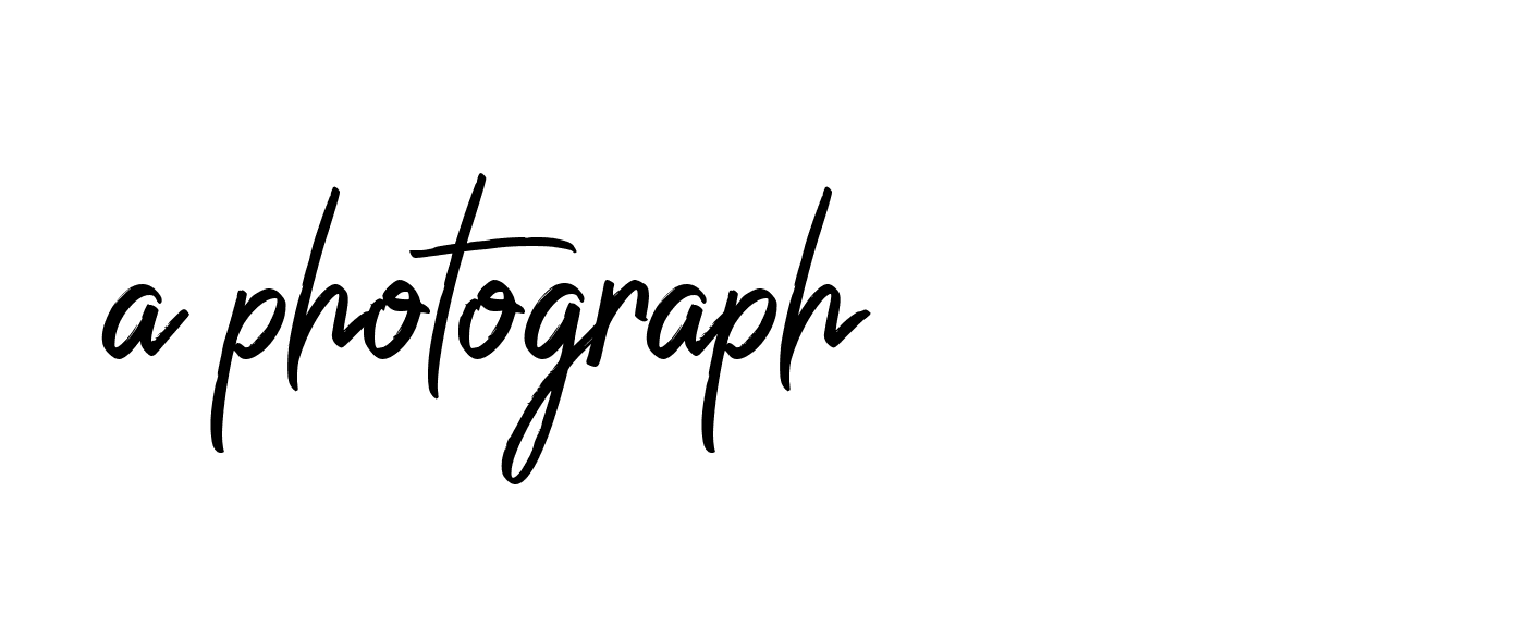 Signature of a-photograph