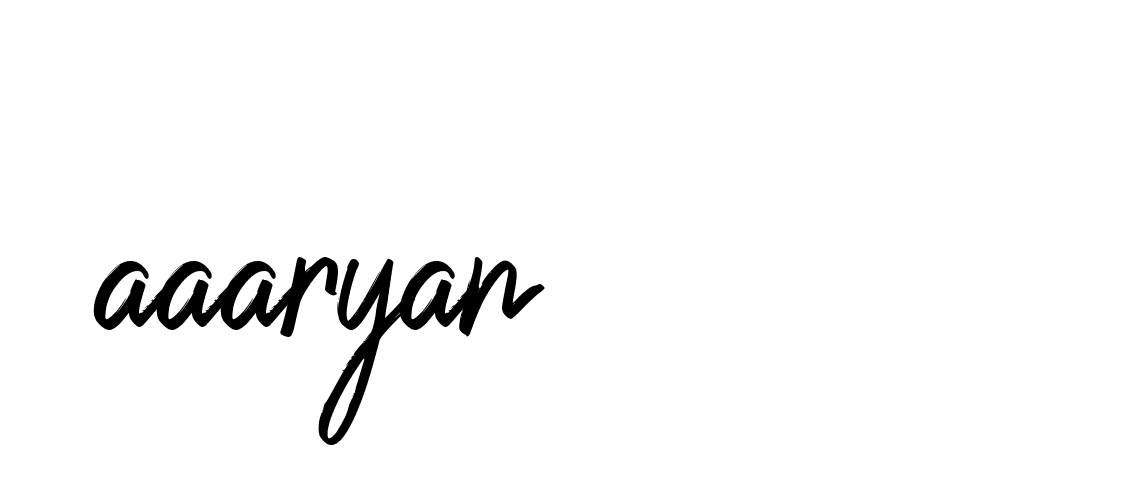 Signature of aaaryan