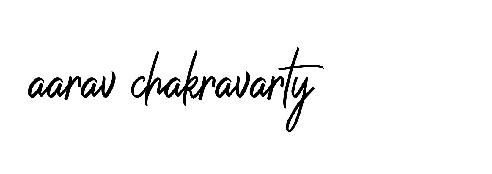 Signature of aarav-chakravarty