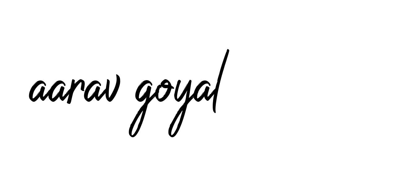 Signature of aarav-goyal