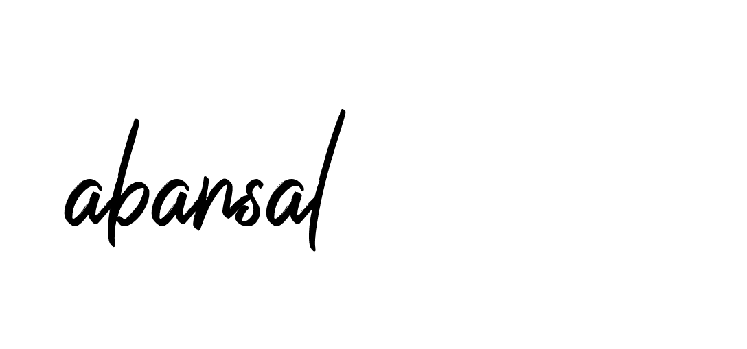 Signature of abansal