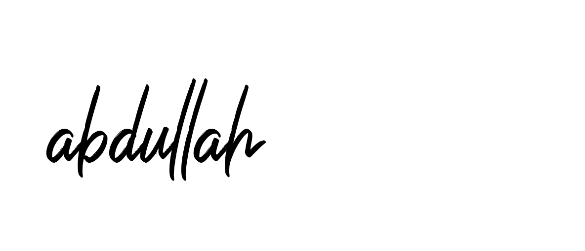 Signature of abdullah-