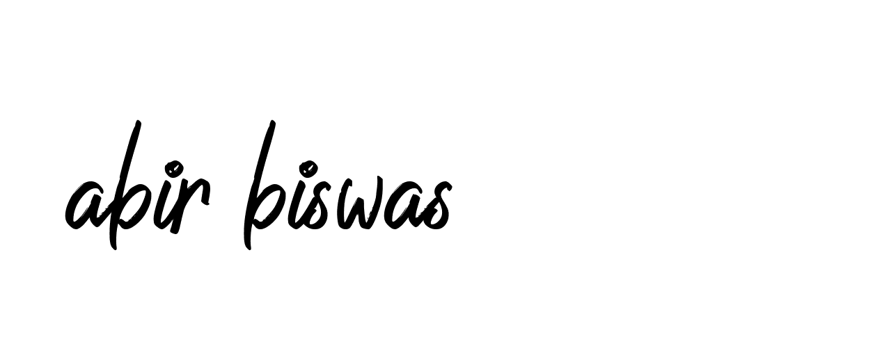 Signature of abir-biswas