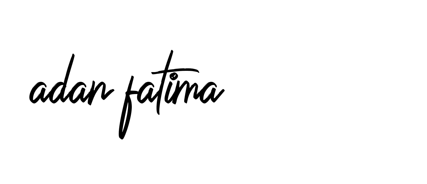 Signature of adan-fatima-