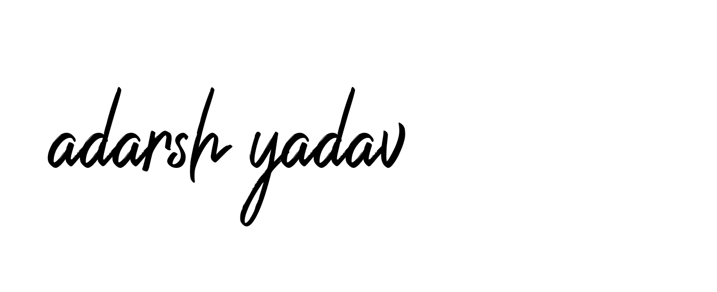 Signature of adarsh-yadav