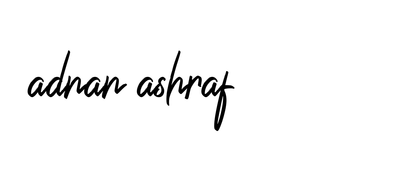 Signature of adnan-ashraf