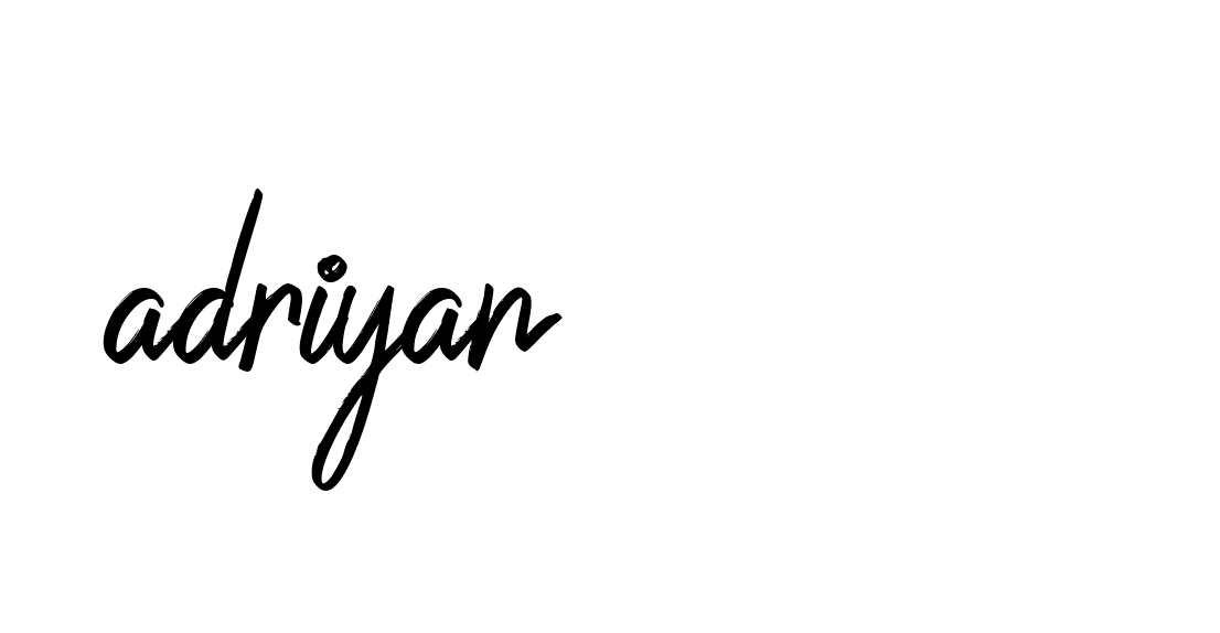 Signature of adriyan