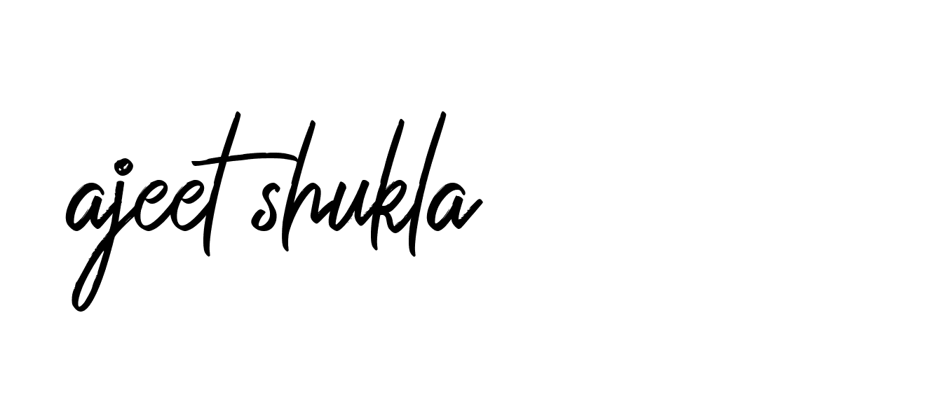 Signature of ajeet-shukla-