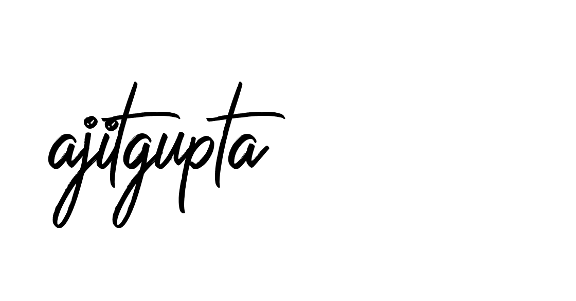 Signature of ajitgupta