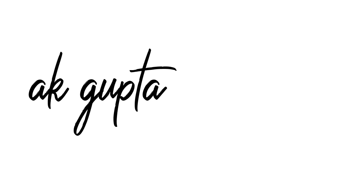 Signature of ak-gupta