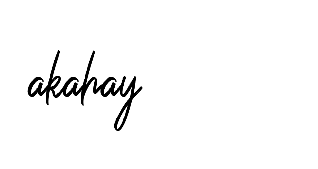 Signature of akahay