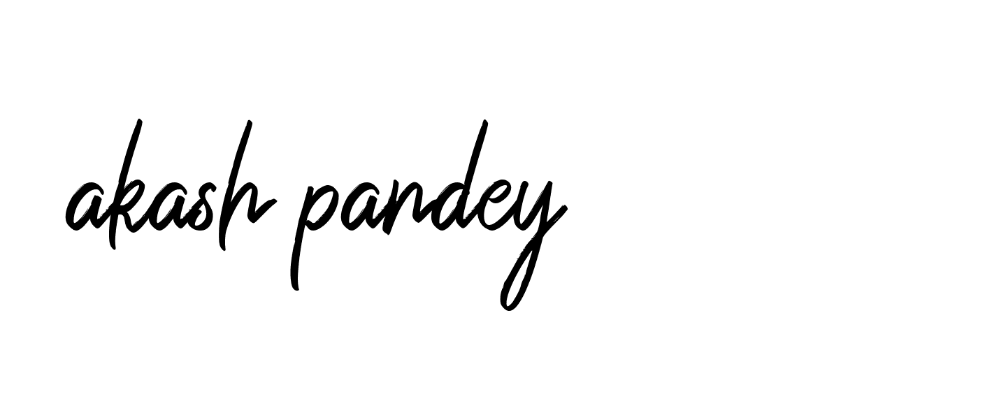 Signature of akash-pandey