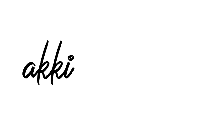 Signature of akki