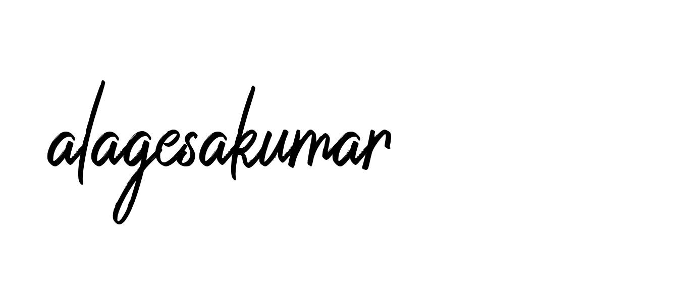 Signature of alagesakumar