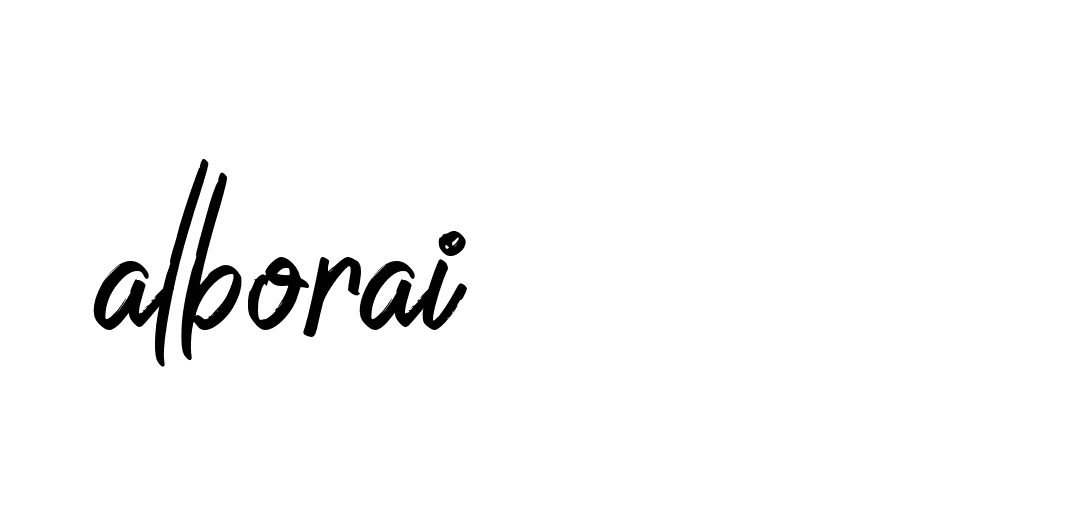 Signature of alborai