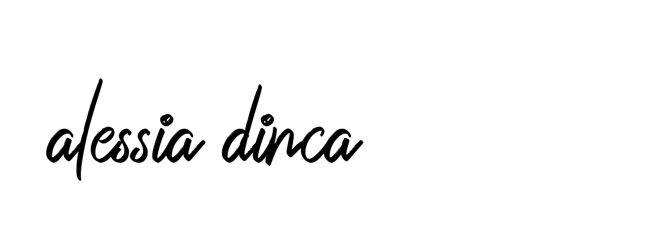 Signature of alessia-dinca