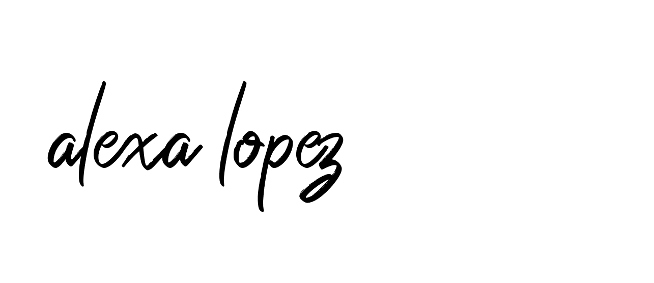 Signature of alexa-lopez