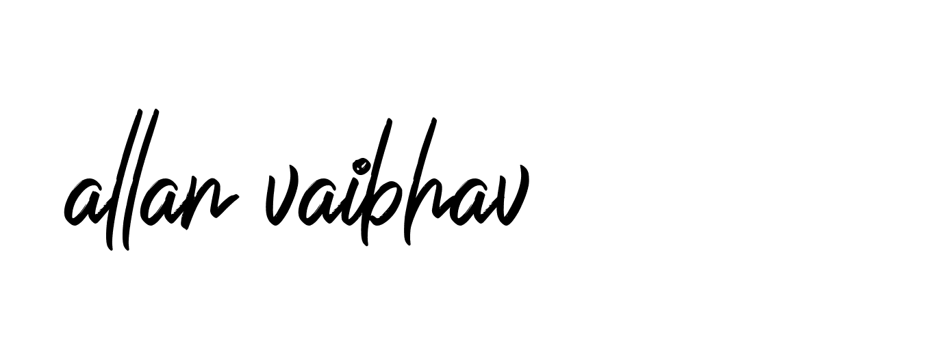 Signature of allan-vaibhav