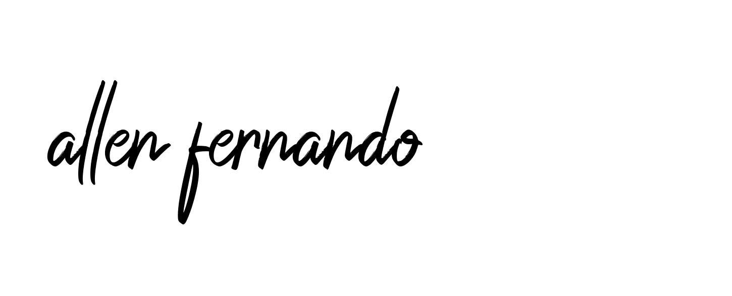 Signature of allen-fernando