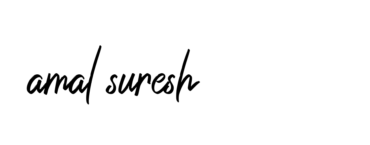 Signature of amal-suresh