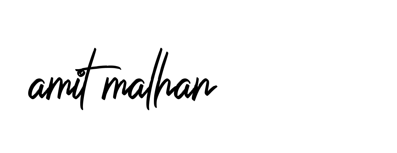 Signature of amit-malhan