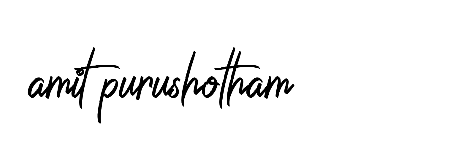 Signature of amit-purushotham