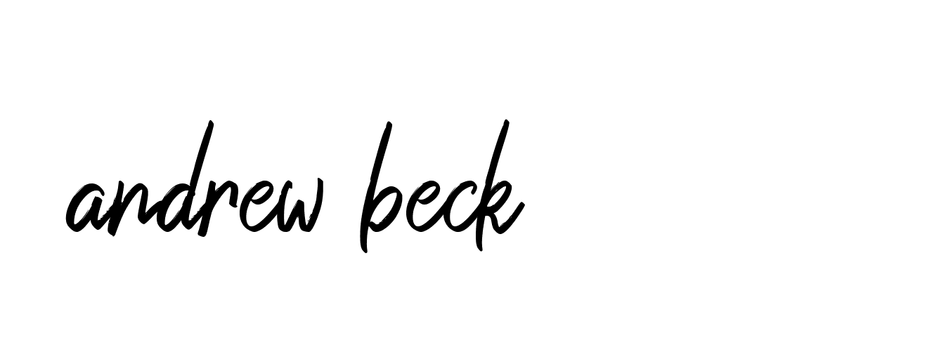 Signature of andrew-beck