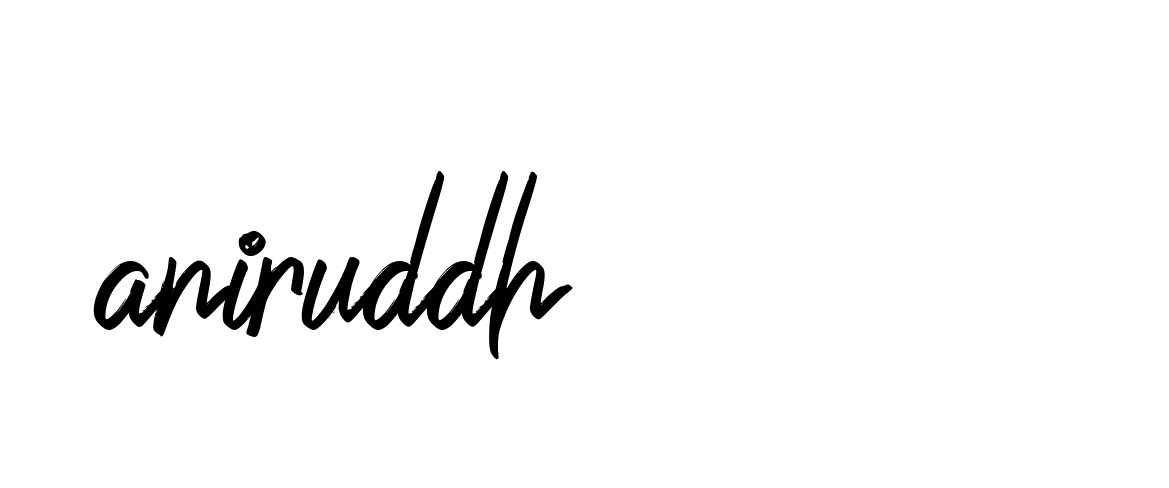 Signature of aniruddh