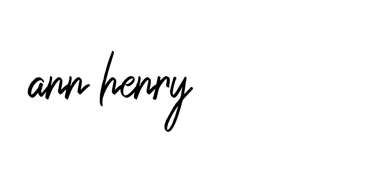 Signature of ann-henry