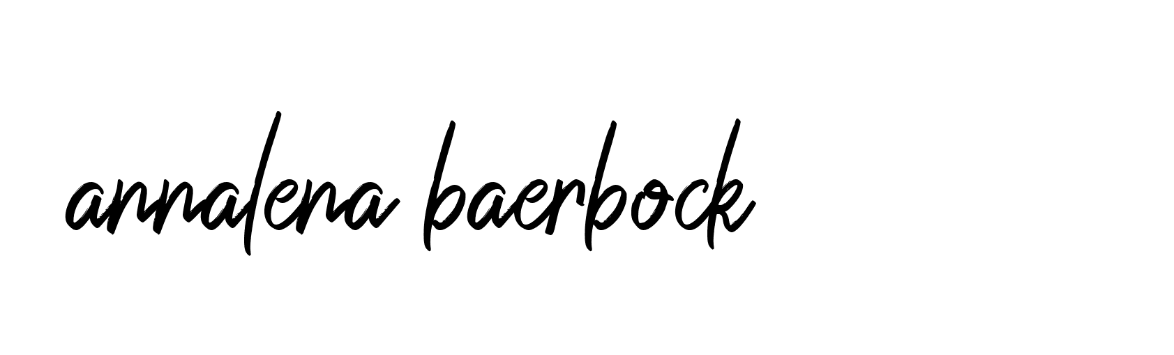 Signature of annalena-baerbock