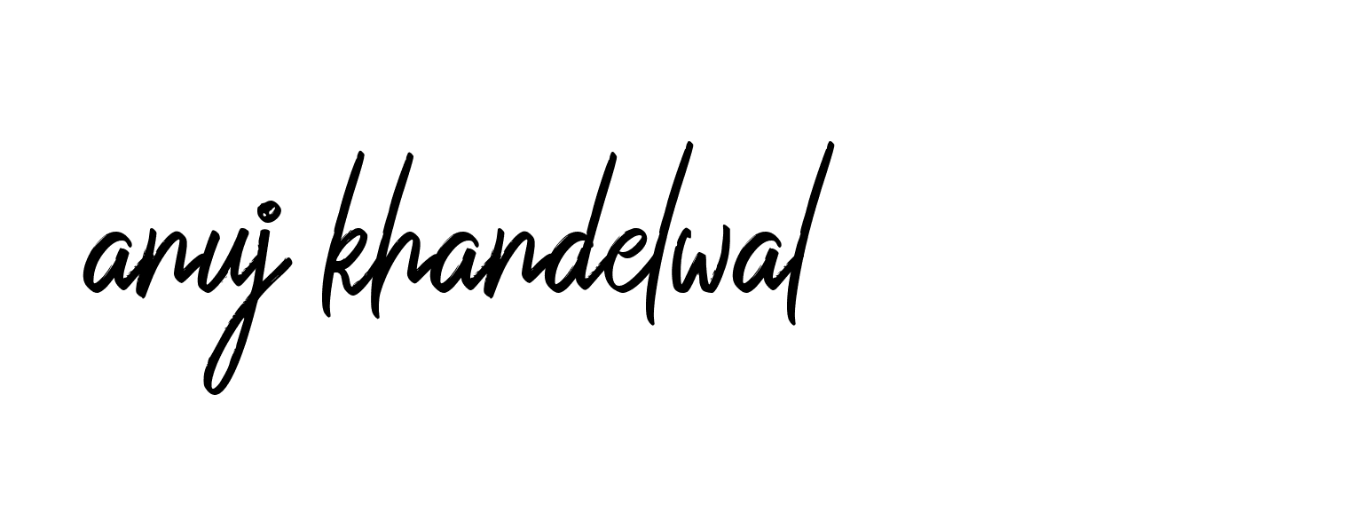 Signature of anuj-khandelwal