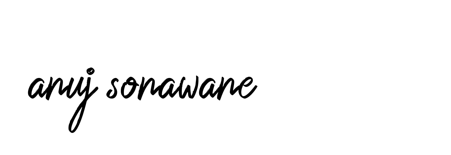 Signature of anuj-sonawane-