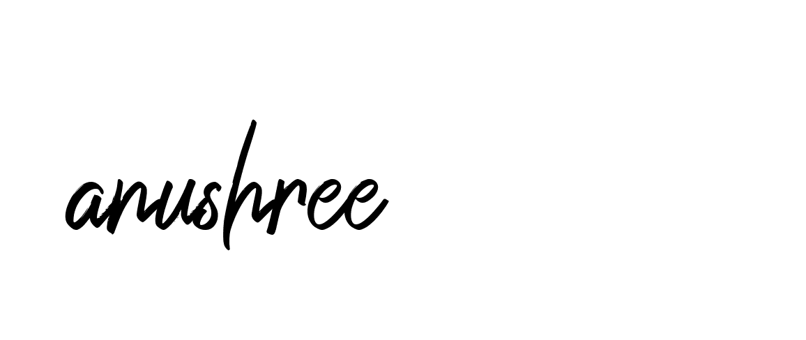 Signature of anushree