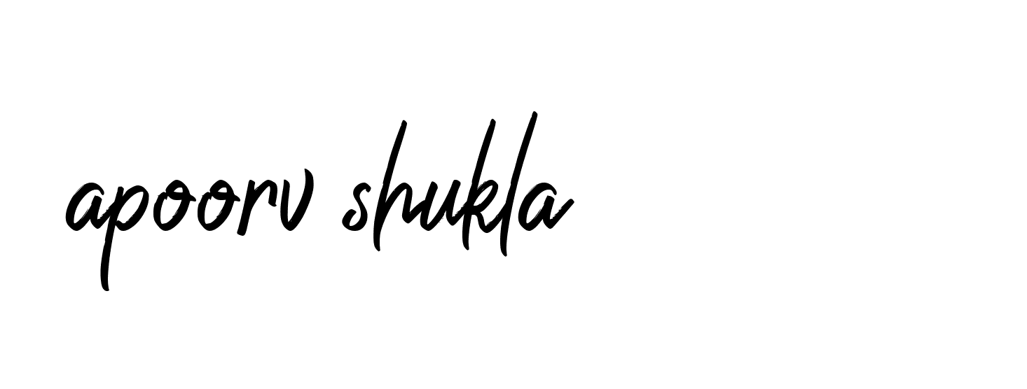 Signature of apoorv-shukla-