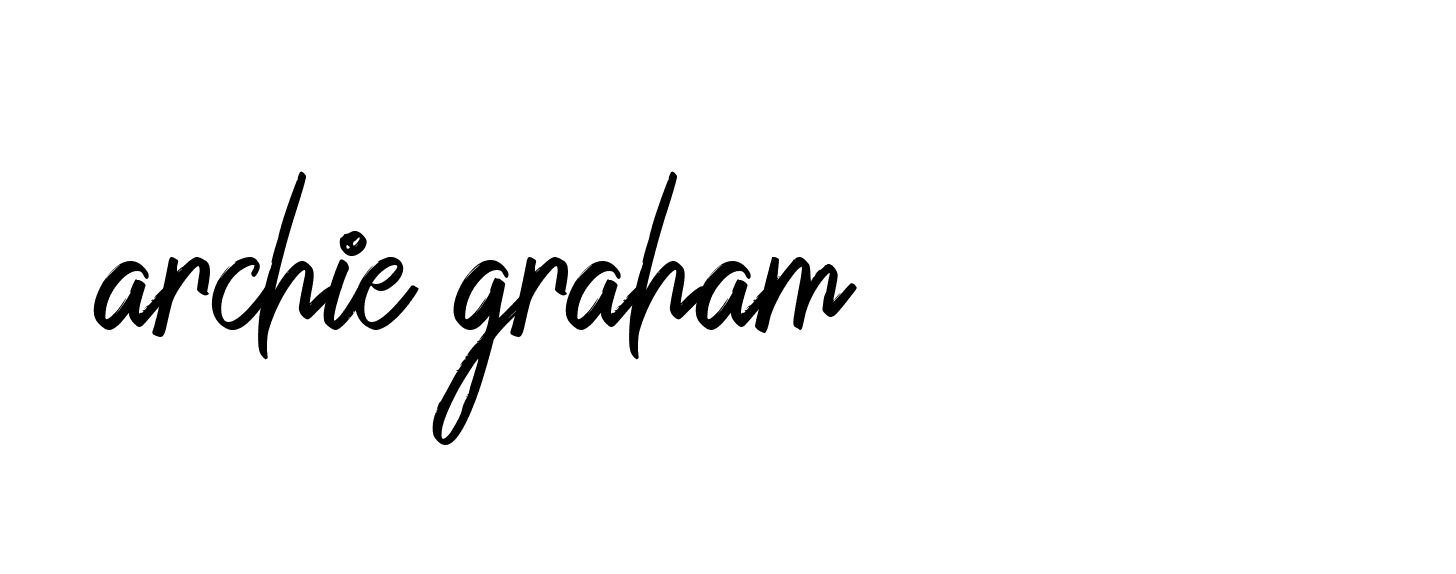 Signature of archie-graham