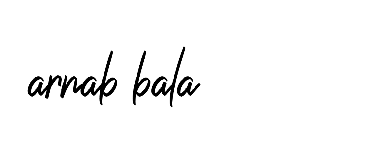 Signature of arnab-bala