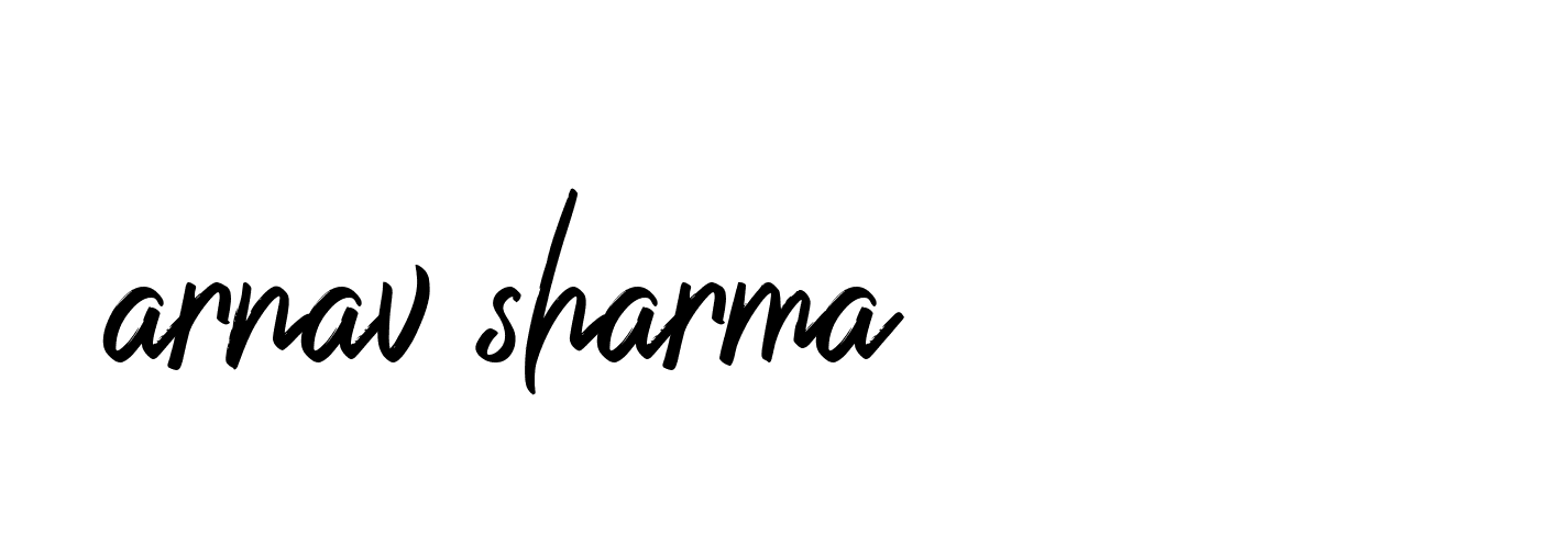 Signature of arnav-sharma