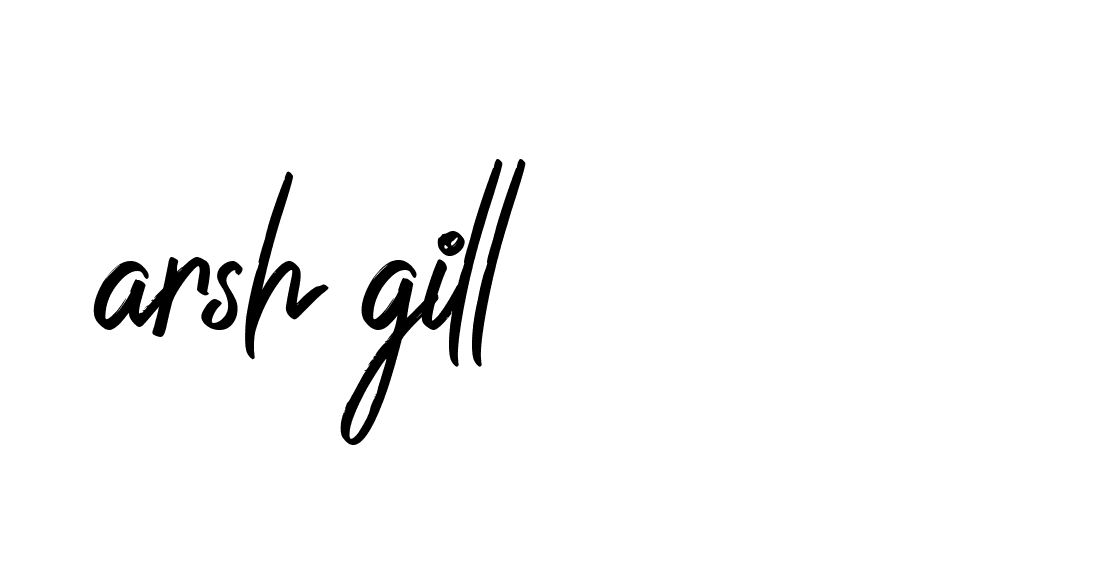 Signature of arsh-gill