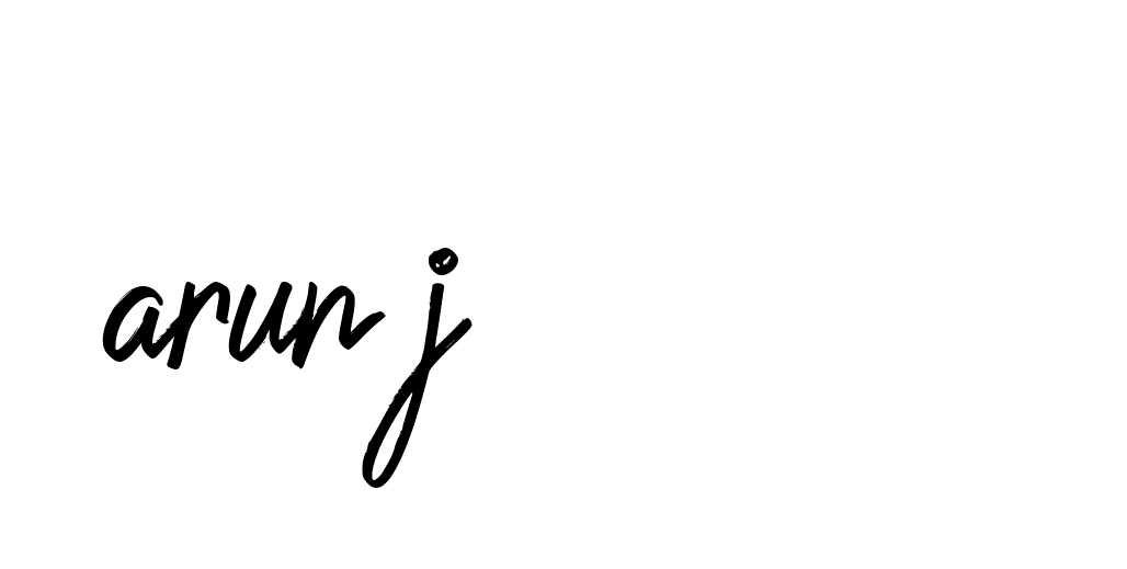 Signature of arun-j