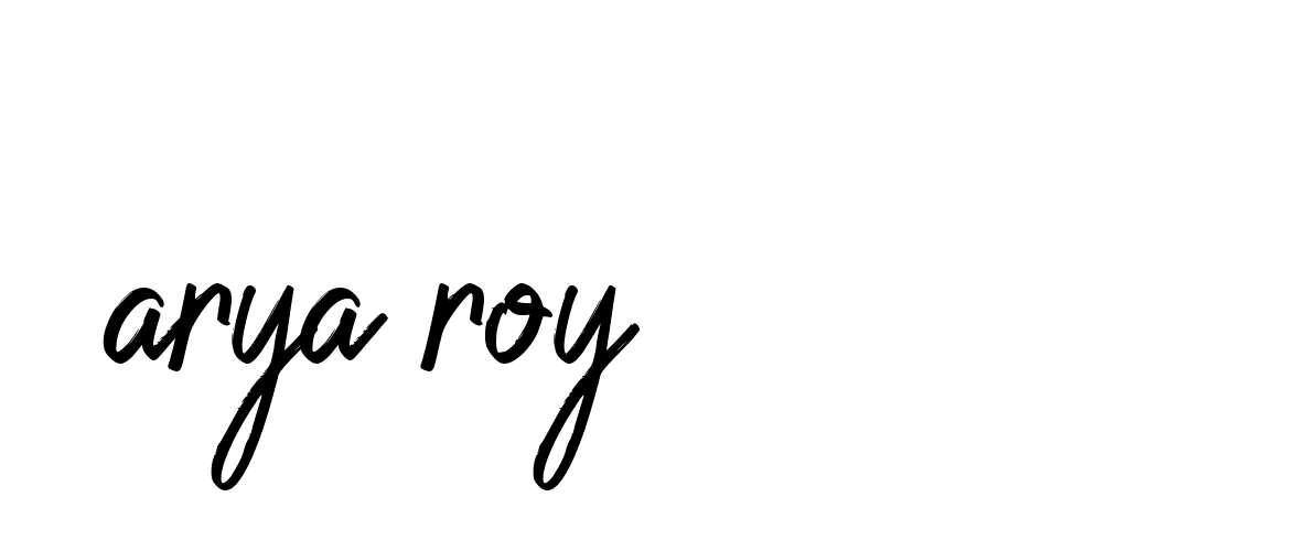 Signature of arya-roy