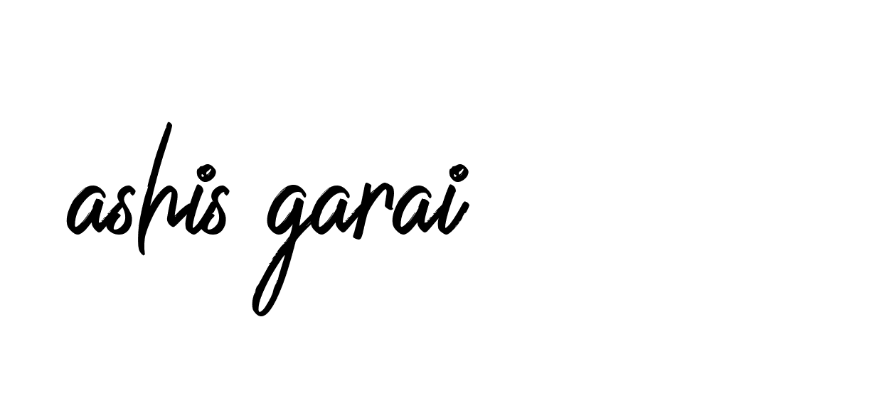 Signature of ashis-garai