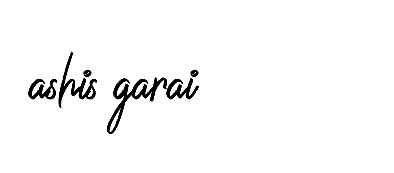 Signature of ashis-garai-