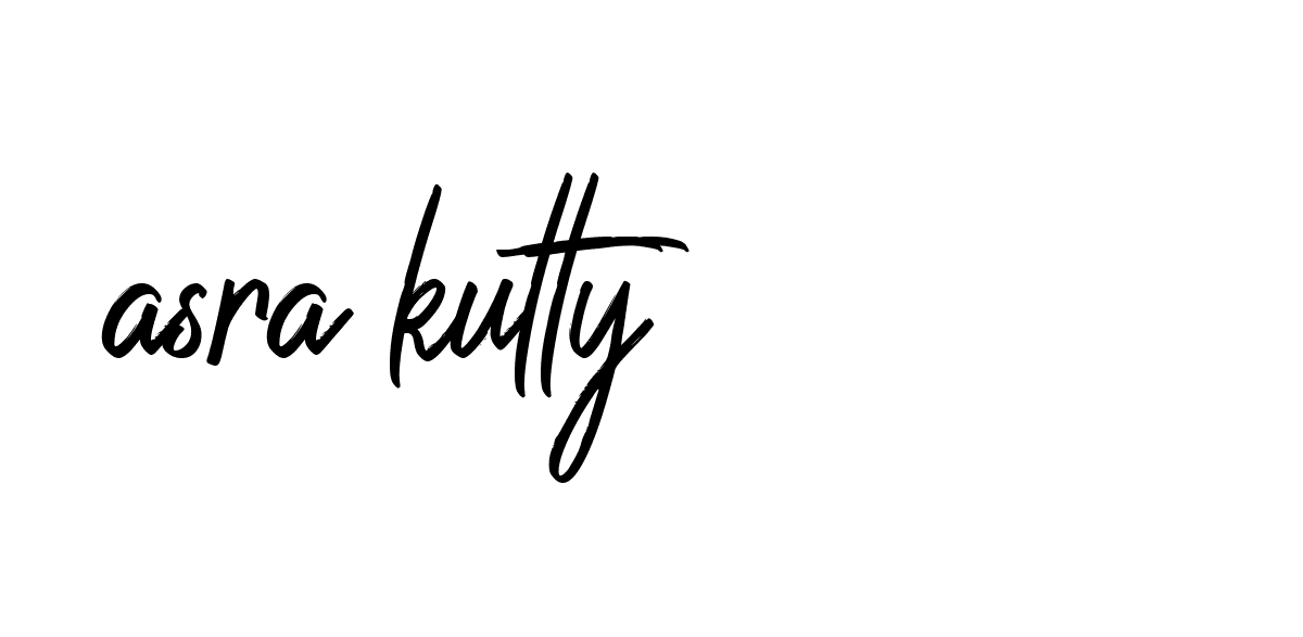 Signature of asra-kutty