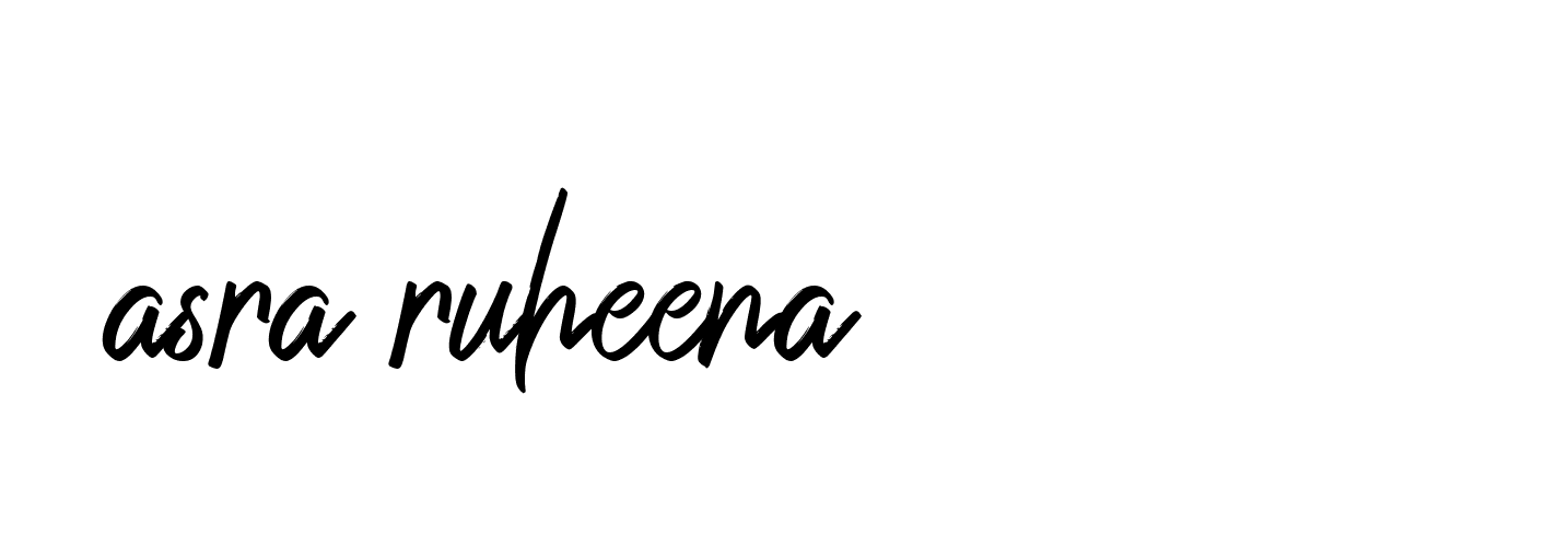 Signature of asra-ruheena-