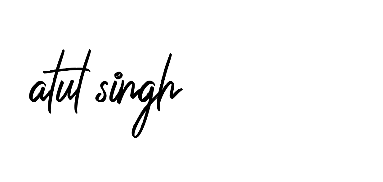 Signature of atul-singh-