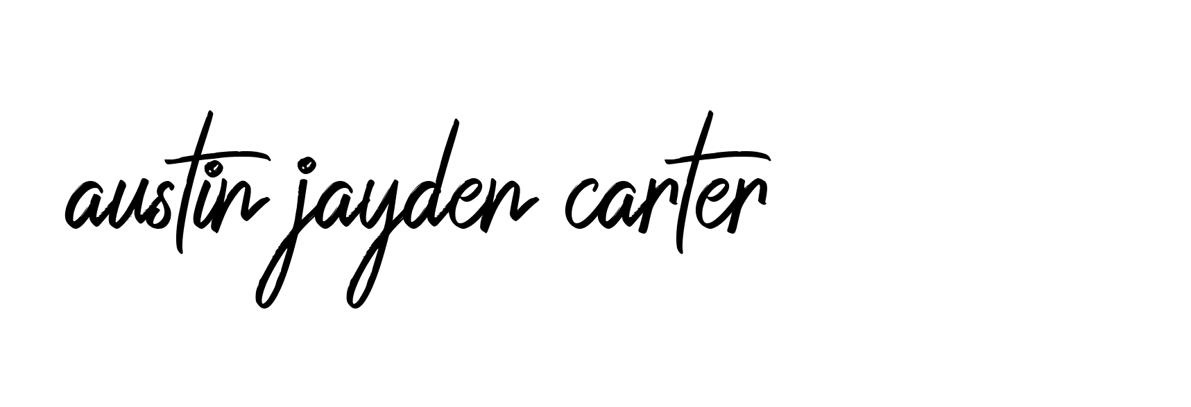 Signature of austin-jayden-carter